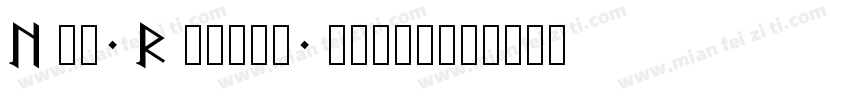 New Romans times字体转换